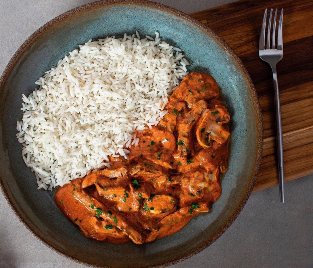 Brazilian Filet Mignon Stroganoff